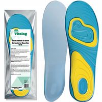 Wkładki Żelowe Ortopedyczne do Butów Przeciwpotne na Ostrogę Piętową 42-48