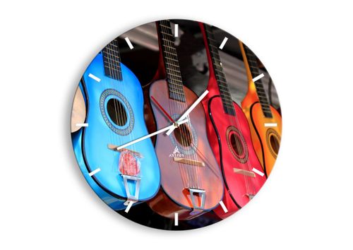 Zegar Ścienny - Gitara Muzyka - 40X40 Cm - C3Ar40X40-2221 na Arena.pl