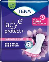Tena Lady Protect+ Maxi Night wkładki urologiczne potrójna ochrona 12 sztuk