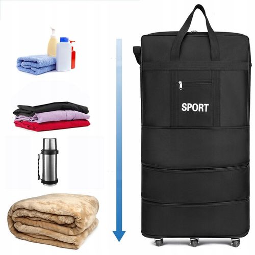 DUŻA WALIZKA 31 CALI ROZSZERŻALNA WODOODPORNA DUŻA POJEMNOŚĆ BAGAŻ na Arena.pl