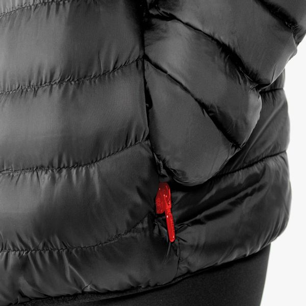 Kurtka podgrzewana czarno-czerwona rozmiar S zdjęcie 9