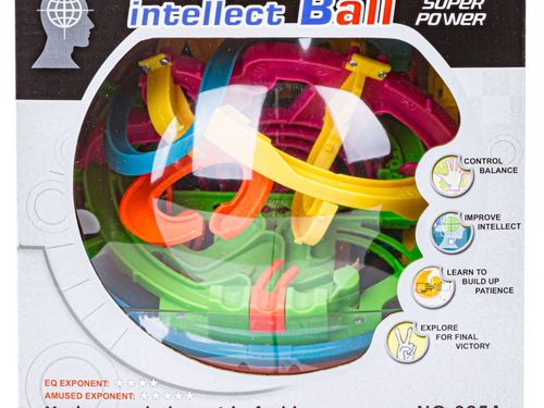 Inteligentna KULA LABIRYNT 3D - sprytna przeplatanka na Arena.pl