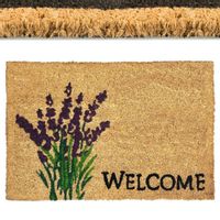 Wycieraczka Welcome 40x60cm Włókno kokosowe Wrzos