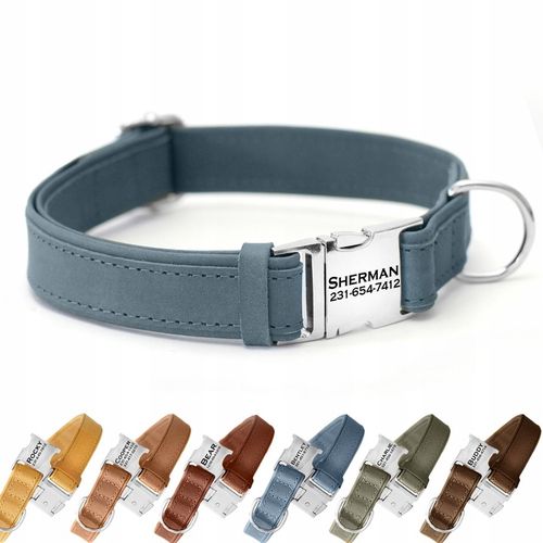 Obroża dla psa Blue z metalową klamrą rozmiar XS na Arena.pl