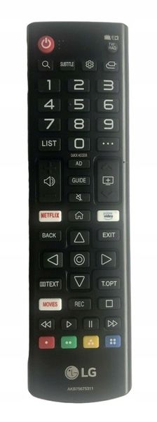 PILOT LG AKB75675311 NETFLIX SMART 2012-2020 zdjęcie 1