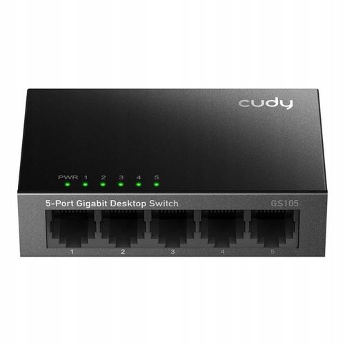 Switch niezarządzalny Cudy GS105 3.0 5x10/100/1000Mbps na Arena.pl