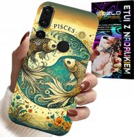 ETUI DO HUAWEI P20 PRO - ZNAK ZODIAKU, RYBA ASTRONOMIA + FOLIA