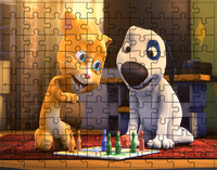 Puzzle Gadający Kot