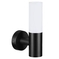 Tarasowy kinkiet ścienny Salo OWL-2763 Italux IP54 metalowy czarny