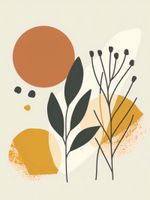 Plakat 15x20cm Botaniczna Presja