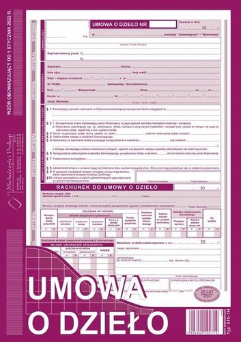 umowa o dzieło a4 510-1h na Arena.pl