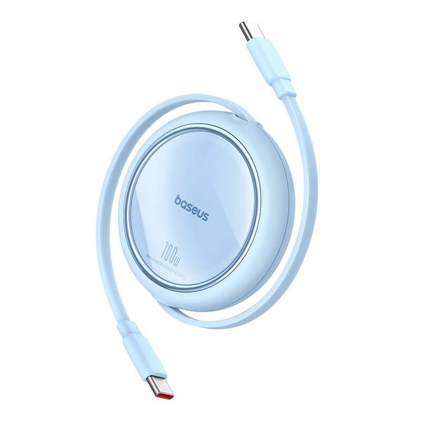 Kabel USB-C do USB-C Baseus Free2Draw, PD, 100W, 1m (niebieski) zdjęcie 1