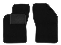 Dywaniki przednie welurowe do: Fiat Coupe I 1994-2000 coupe czarne