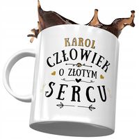 Kubek Dla Karola Kolegi Przyjaciela Na Prezent Z Nadrukiem Ze Zdjęciem