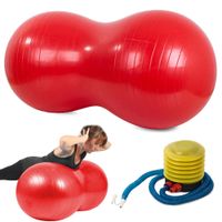 piłka gimnastyczna fitness rehabilitacyjna orzeszek śr. 50 cm +