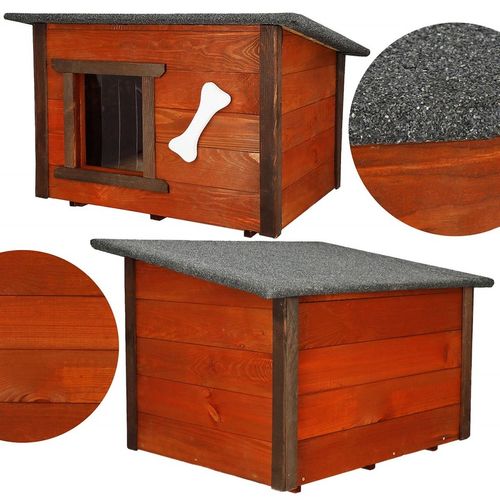 DREWNIANA BUDA DLA PSA OCIEPLANA KURTYNA LEGOWISKO DOMEK OTWIERANY DACH na Arena.pl