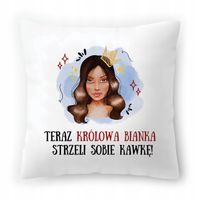 Poduszka Dla Bianki Na Urodziny Na Prezent Z Nadrukiem Ze Zdjęciem