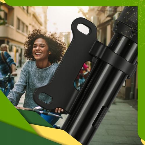 MINI POMPKA ROWEROWA RĘCZNA ALUMINIOWA KOMPAKTOWA DO ROWERU HULAJNOGI 7 BAR na Arena.pl