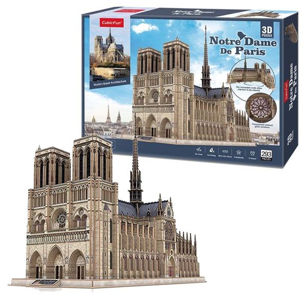 Puzzle 3D Notre Dame De Paris 2606 zdjęcie 1