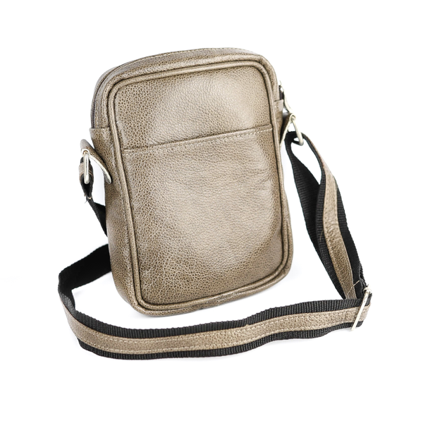 T-09 Listonoszka męska mała-skalisty brąz KEMER zdjęcie 1