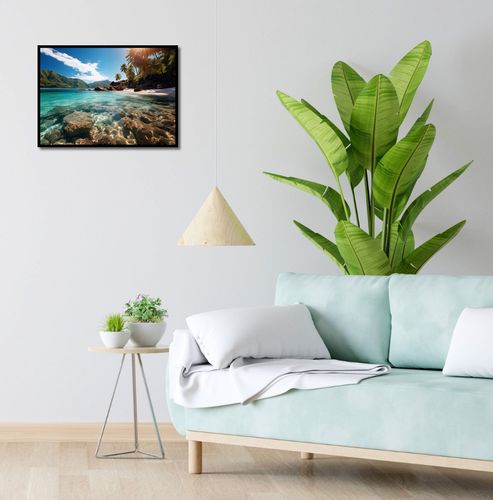 Plakat 55x40cm Odosobniony Raj na Arena.pl