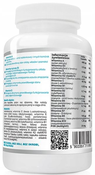 WISH Multiwitamina Junior witaminy dla dzieci x120 zdjęcie 2