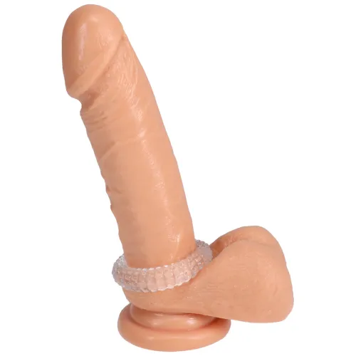 doc johnson radial - pierścień elastyczny tpe prążkowany czarny na Arena.pl