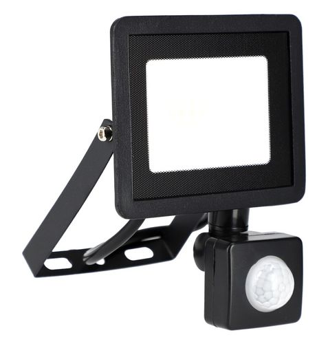 Naświetlacz LED SLIM 10W halogen z CZUJNIK RUCHU i zmierzchu reflektor na Arena.pl