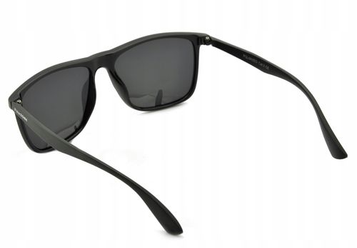 Okulary PRZECIWSŁONECZNE Nerd POLARYZACYJNE czarne na Arena.pl