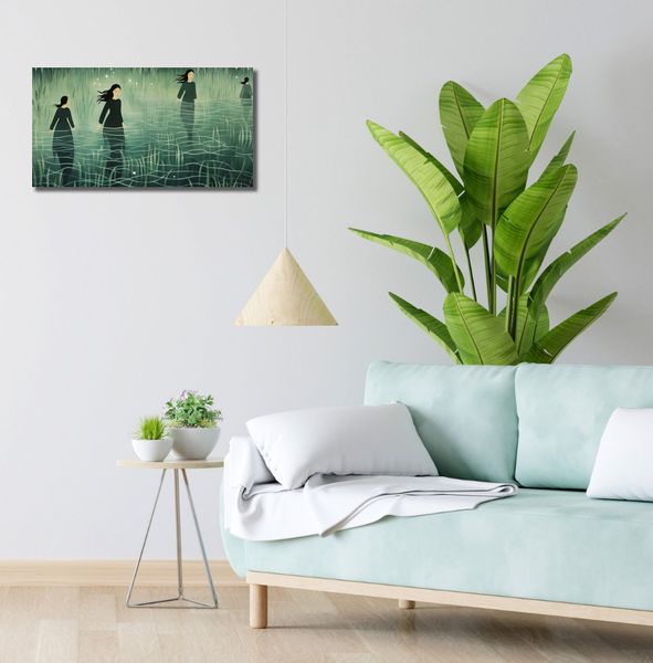 Obraz 60x30cm Pośród Ciszy zdjęcie 2