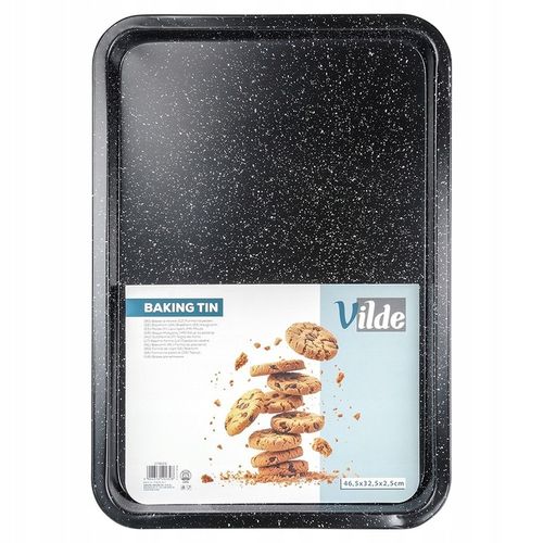 Forma GRANITOWA blacha do pieczenia ciastek warzyw piekarnika 46,5x32,5x2,5 na Arena.pl