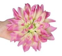 Dalia wyrobowa główka satynowa 16cm sztuczne kwiaty