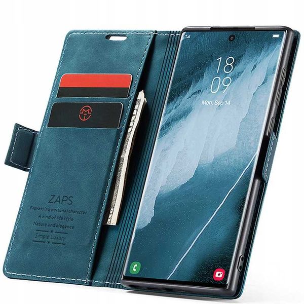 Spacecase Wallet Galaxy S23 Ultra Morski zdjęcie 1
