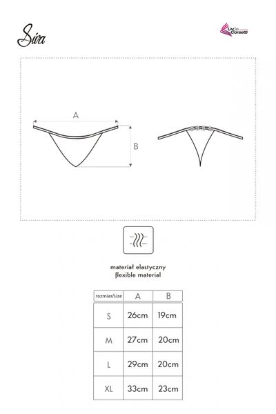 Stringi Siva rozmiar  - L zdjęcie 3