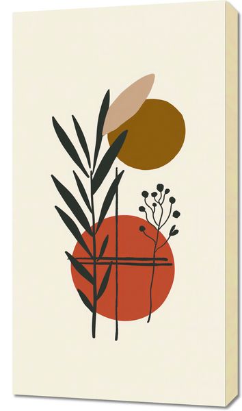 Obraz 50x90cm Kontrast w Botanice zdjęcie 1