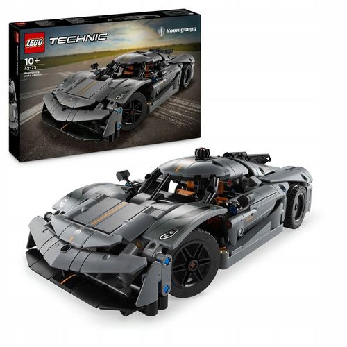 LEGO TECHNIC Szary Hipersamochód KOENIGSEGG Absolut 42173 Zestaw Klocki 10+ na Arena.pl