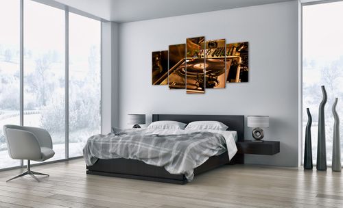 Obraz Na Płótnie - Studio Nagrań  - 160X85 Cm - Ea160X85-0505 na Arena.pl