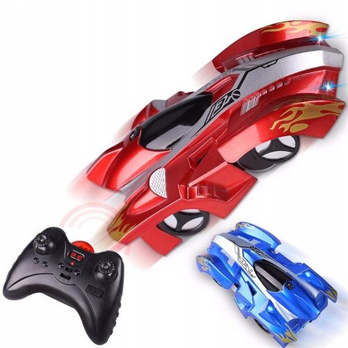 AUTO JEŻDŻĄCE PO ŚCIANIE SAMOCHÓD NA PILOT ZDALNIE STEROWANY LED DLA DZIECI na Arena.pl