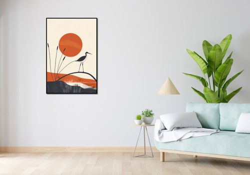 Plakat 68x101cm Ciepło Zachodów na Arena.pl