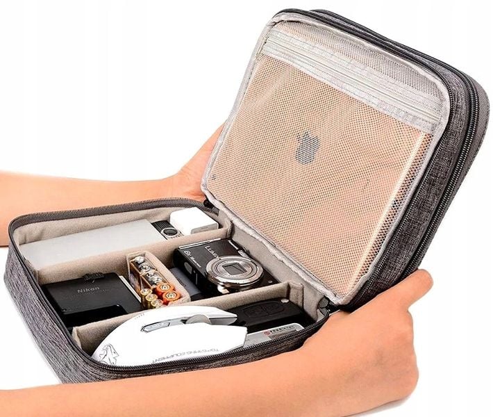 Organizer Torba Podróżna Na Kable Ładowarki Etui zdjęcie 13