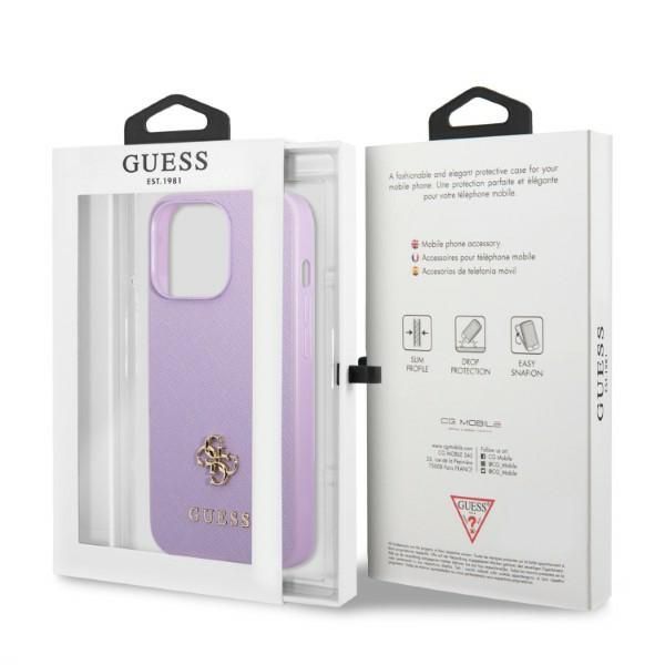 Etui Guess do iPhone 13 Pro Max, Fioletowy zdjęcie 8