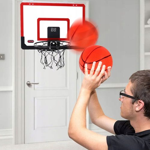 Koszykówka dla dzieci INTERAKTYWNA TABLICA LICZNIK DŹWIĘK ŚWIATŁA kosz gry na Arena.pl