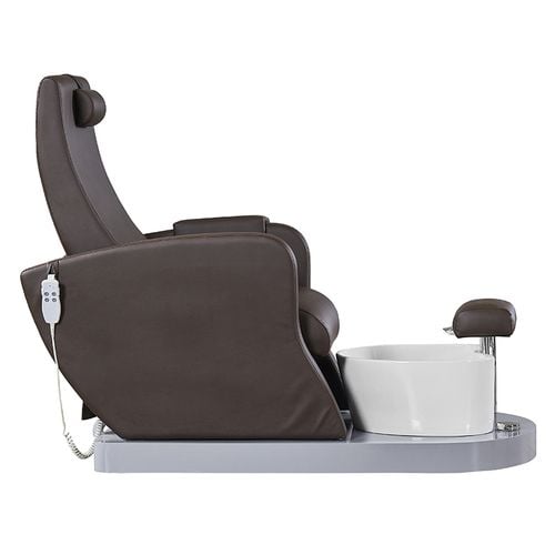 Fotel spa do pedicure Azzurro 016B brązowy na Arena.pl
