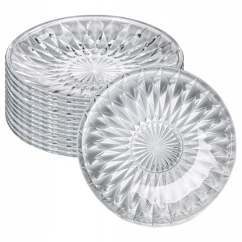 Talerze deserowe szklane talerzyki Altom Design Stella 15cm zestaw 12 sztuk na Arena.pl