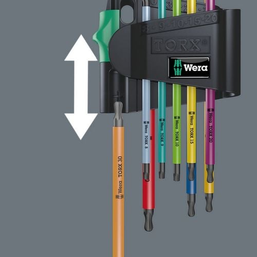 zestaw kluczy trzpieniowych torx multicolour tx8-tx40 - w05024335001 na Arena.pl