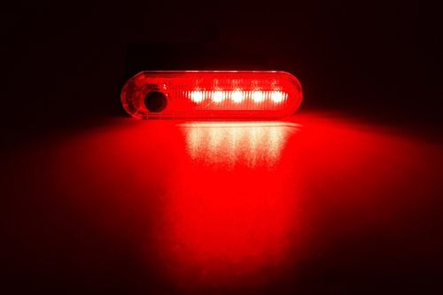 Lampka rowerowa 4 tryby pracy USB czerwona na Arena.pl