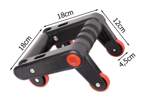Uchwyty roller do ćwiczeń podpórki do pompek 2w1 na Arena.pl