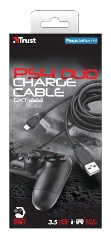 Trust GXT 222 Duo Charge & Play Cable for PS4 na Arena.pl
