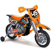 Feber Motocykl Cross Pomaranczowy na Akumulator