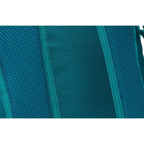 pojemny plecak z poliestru w niebieskim kolorze z licznymi dodatkowymi na Arena.pl